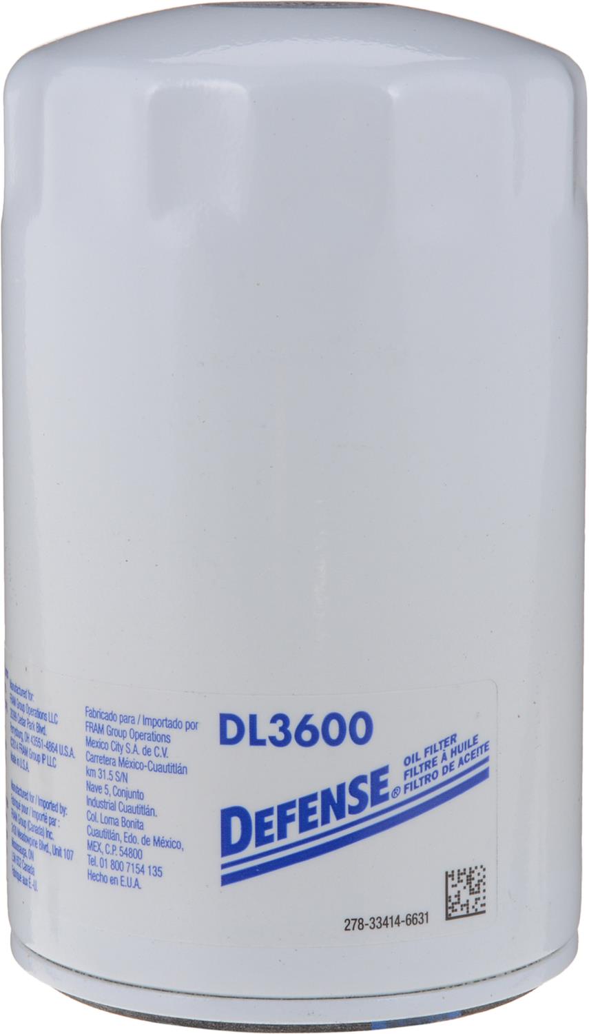 Fram DL3600 Fram Defense Oil Filters Summit Racing