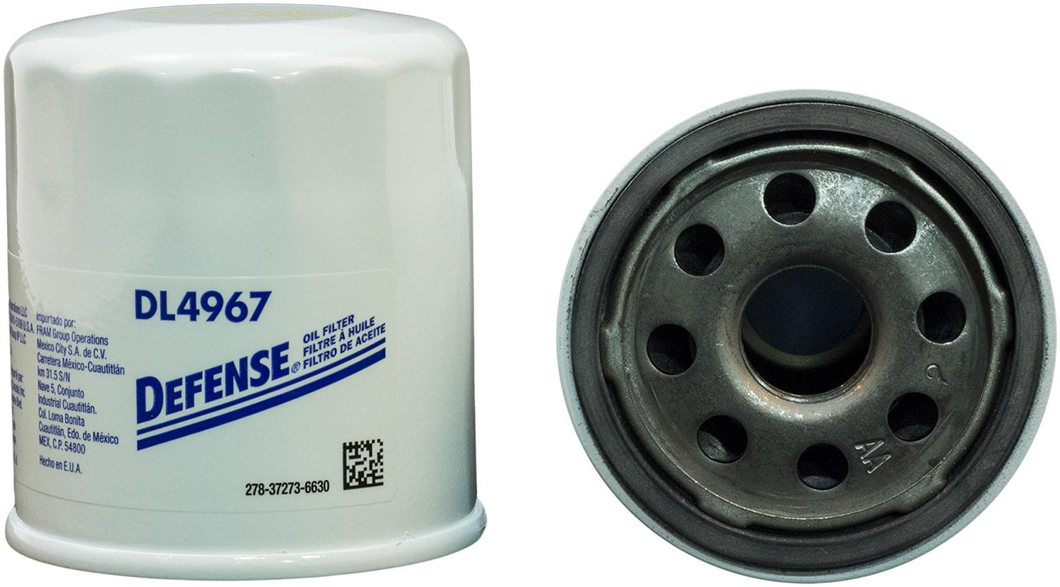 Fram DL4967 Fram Defense Oil Filters Summit Racing