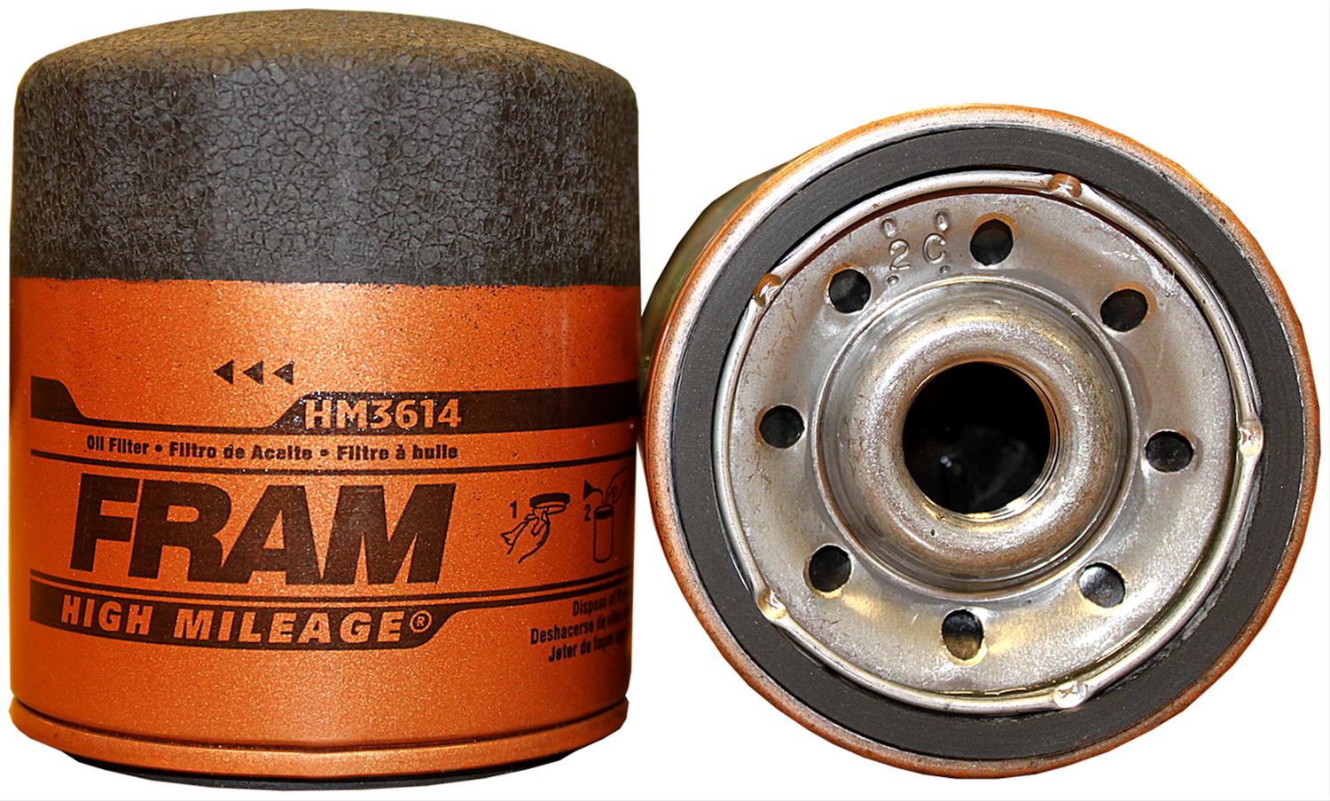 Fram HM3614 Fram High Mileage Oil Filters Summit Racing