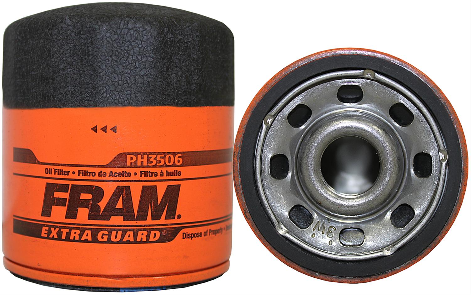 Fram Ph3506 Fram Extra Guard Oil Filters Summit Racing