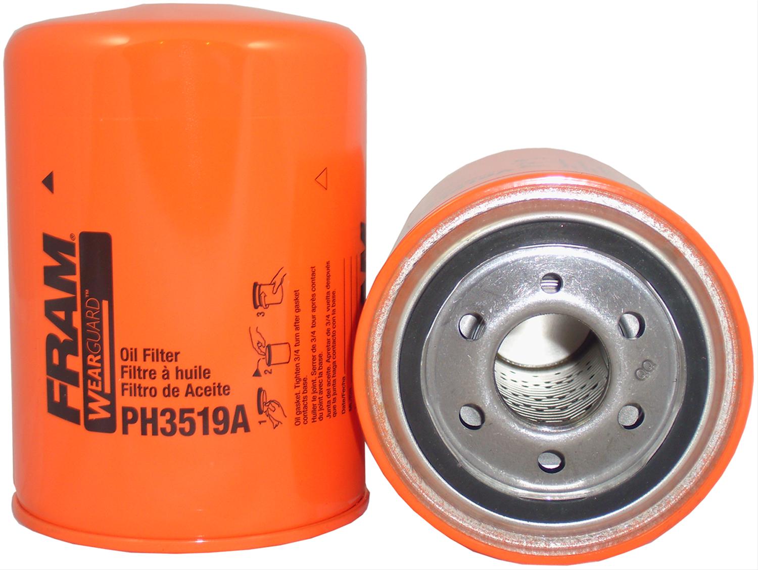 Fram PH3519A Fram Extra Guard Oil Filters Summit Racing