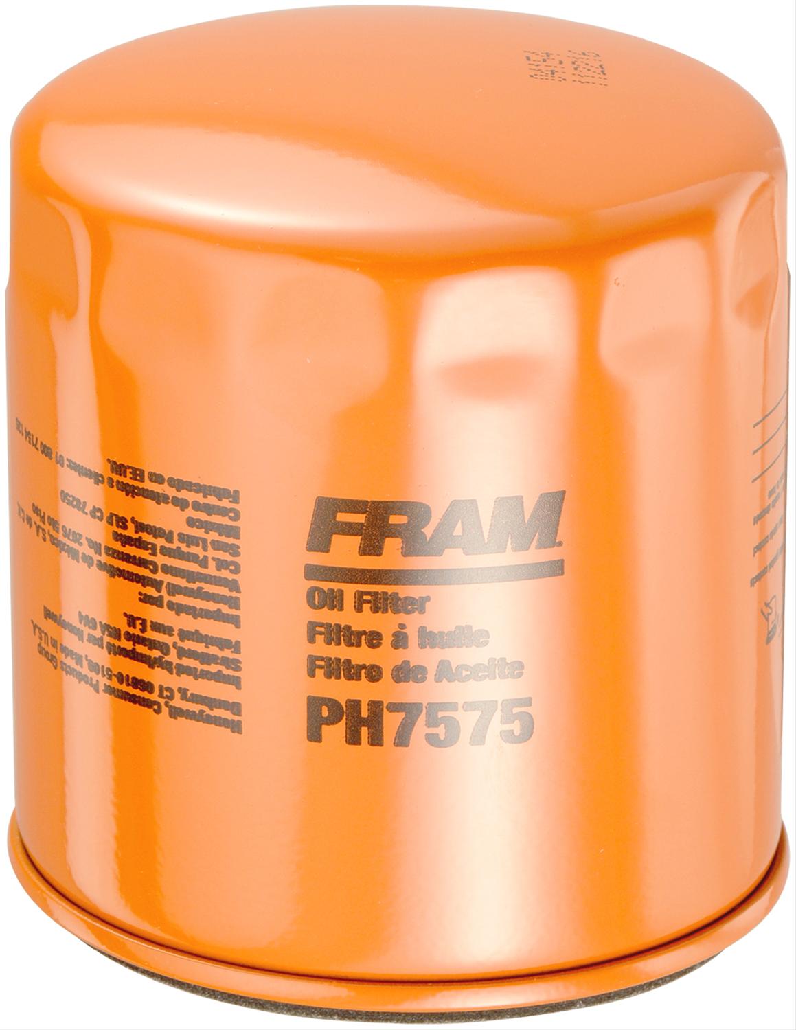 Fram PH7575 Fram HeavyDuty Oil Filters Summit Racing