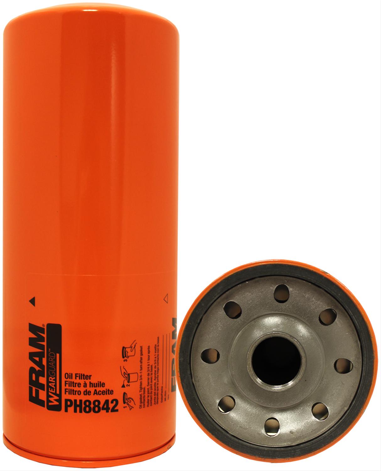 Fram PH8842 Fram HeavyDuty Oil Filters Summit Racing