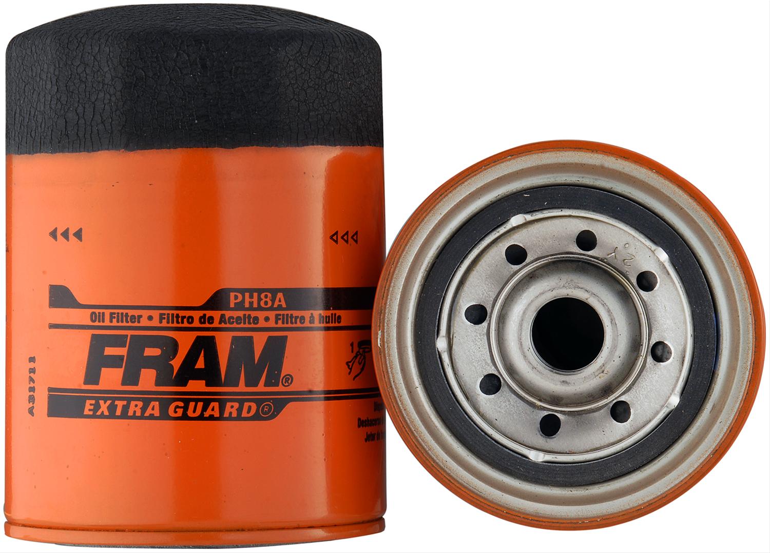 Fram PH8A Fram Extra Guard Oil Filters Summit Racing