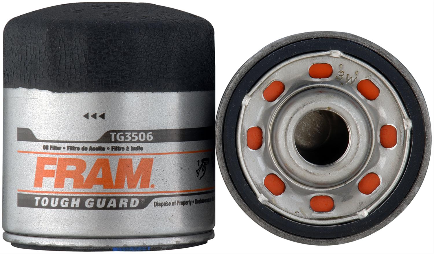 Fram TG3506 Fram Tough Guard Oil Filters Summit Racing