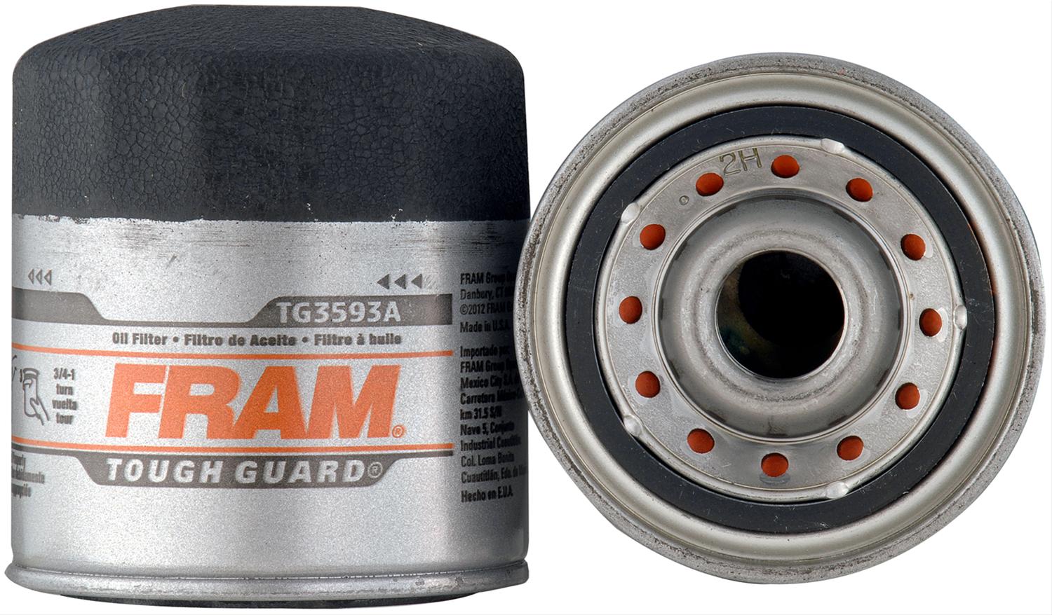 Fram TG3593A Fram Tough Guard Oil Filters Summit Racing