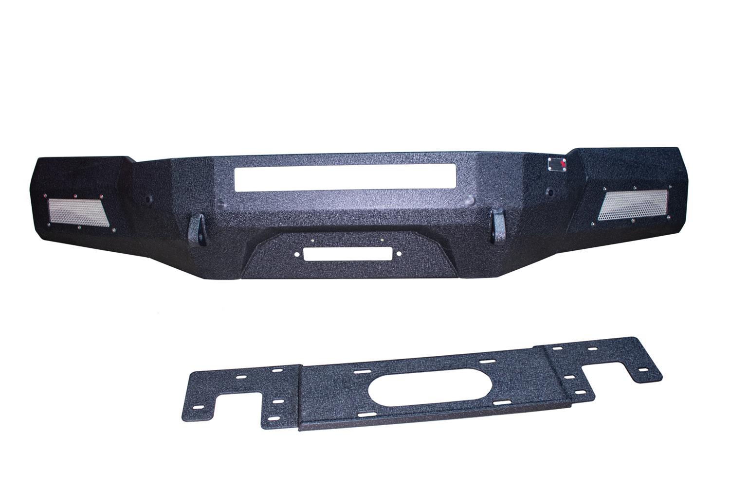 Fishbone Offroad 19-21 Chevrolet Silverado 1500 Rockfish Front Bumper - Black Texture thumbnail 4