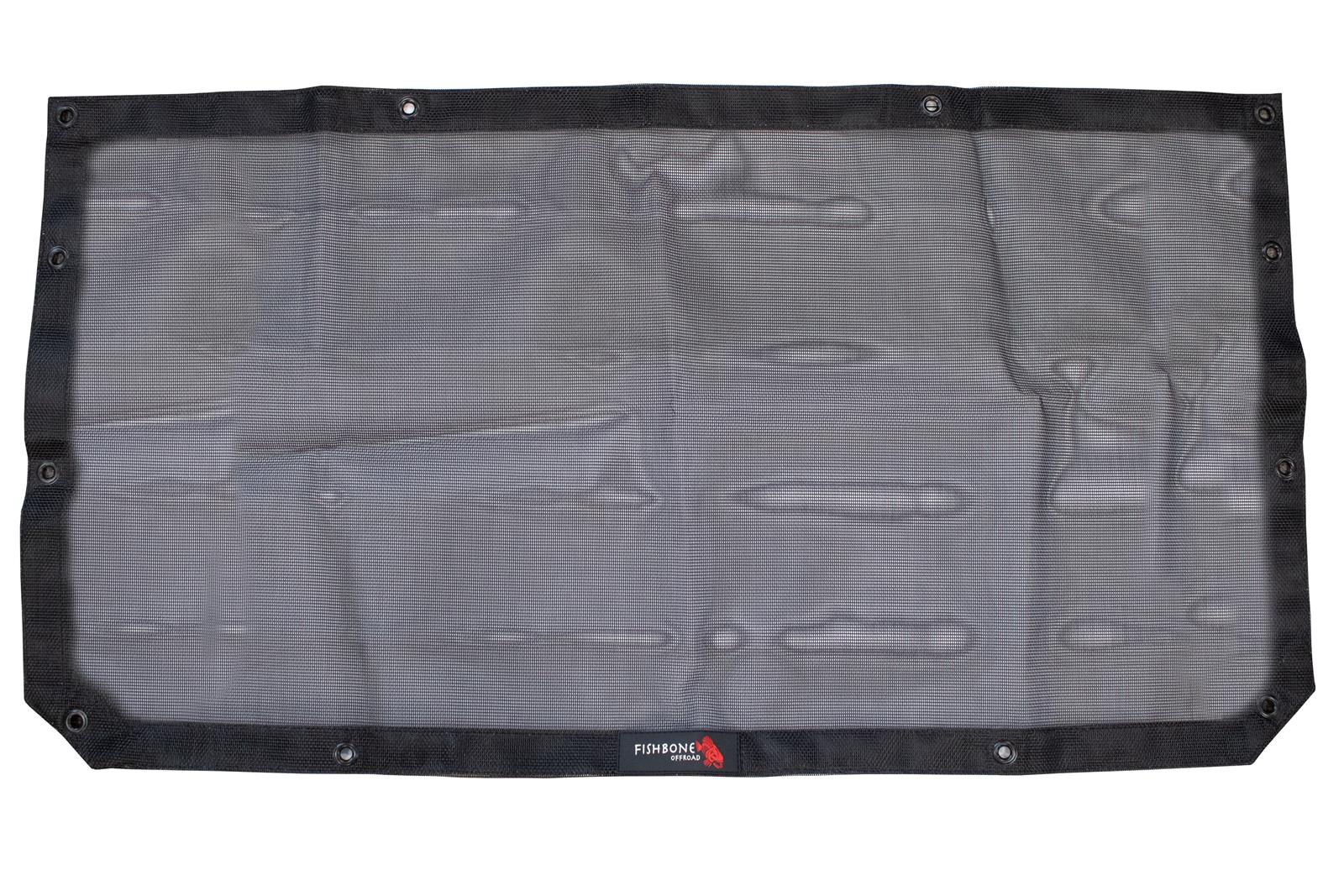 Fishbone Offroad Front Sun Shades for 2020-2023 GLADIATOR, 2018-2023 WRANGLER - FB51305 Shade, Front, Mesh, Black, Jeep, Each