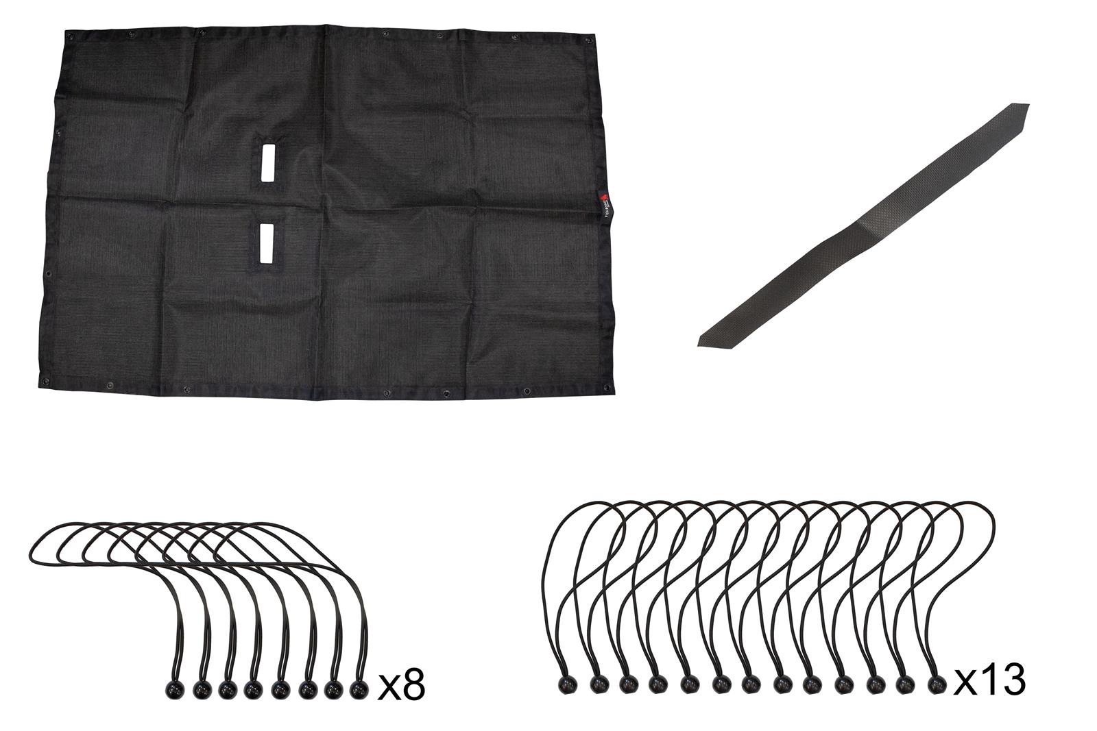 Fishbone Offroad Full Sun Shades for 2018-2023 WRANGLER - FB51334 2018-Current Jeep JLU thumbnail 2