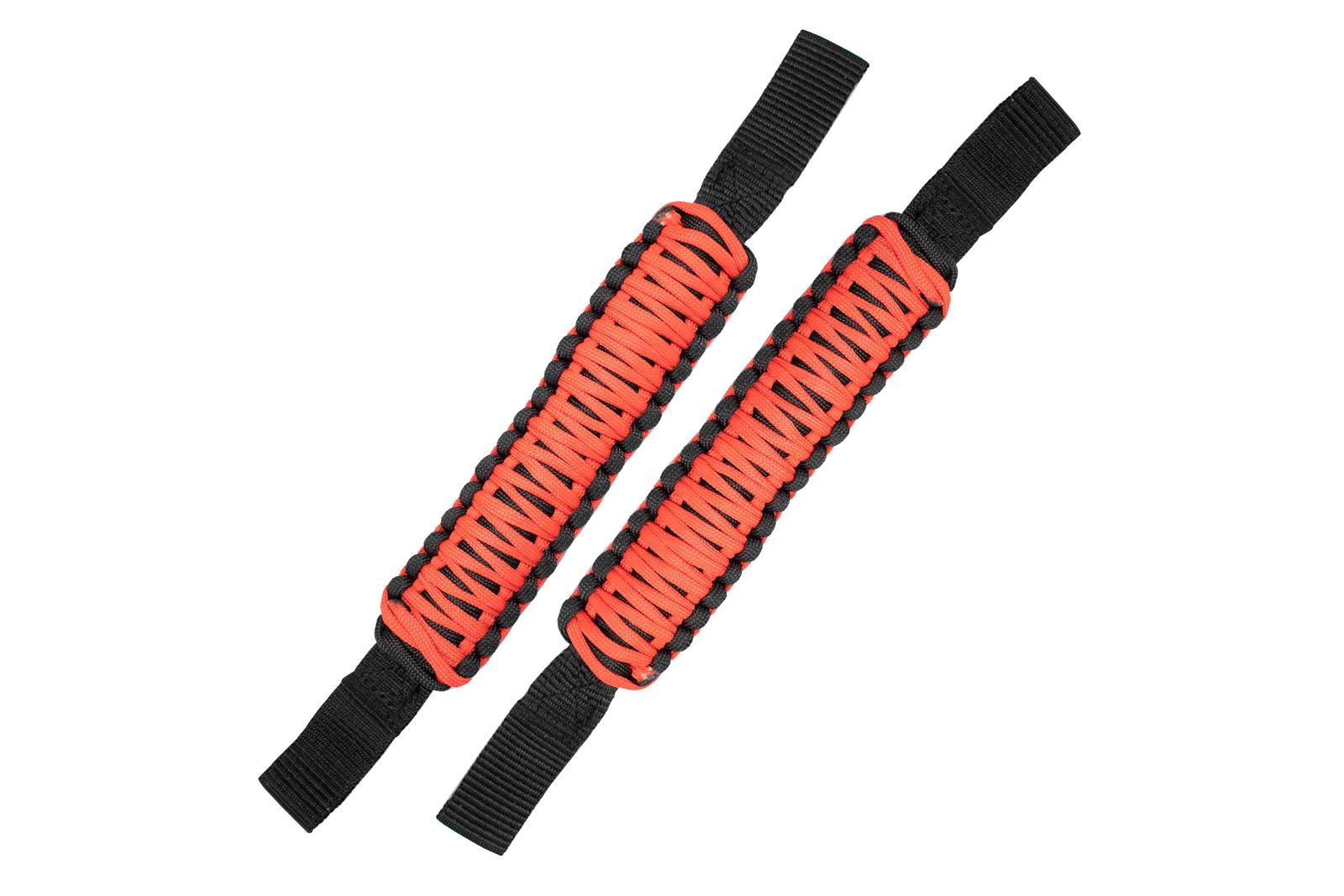 Fishbone Offroad Head Rest Paracord Grab Handles Red thumbnail 2