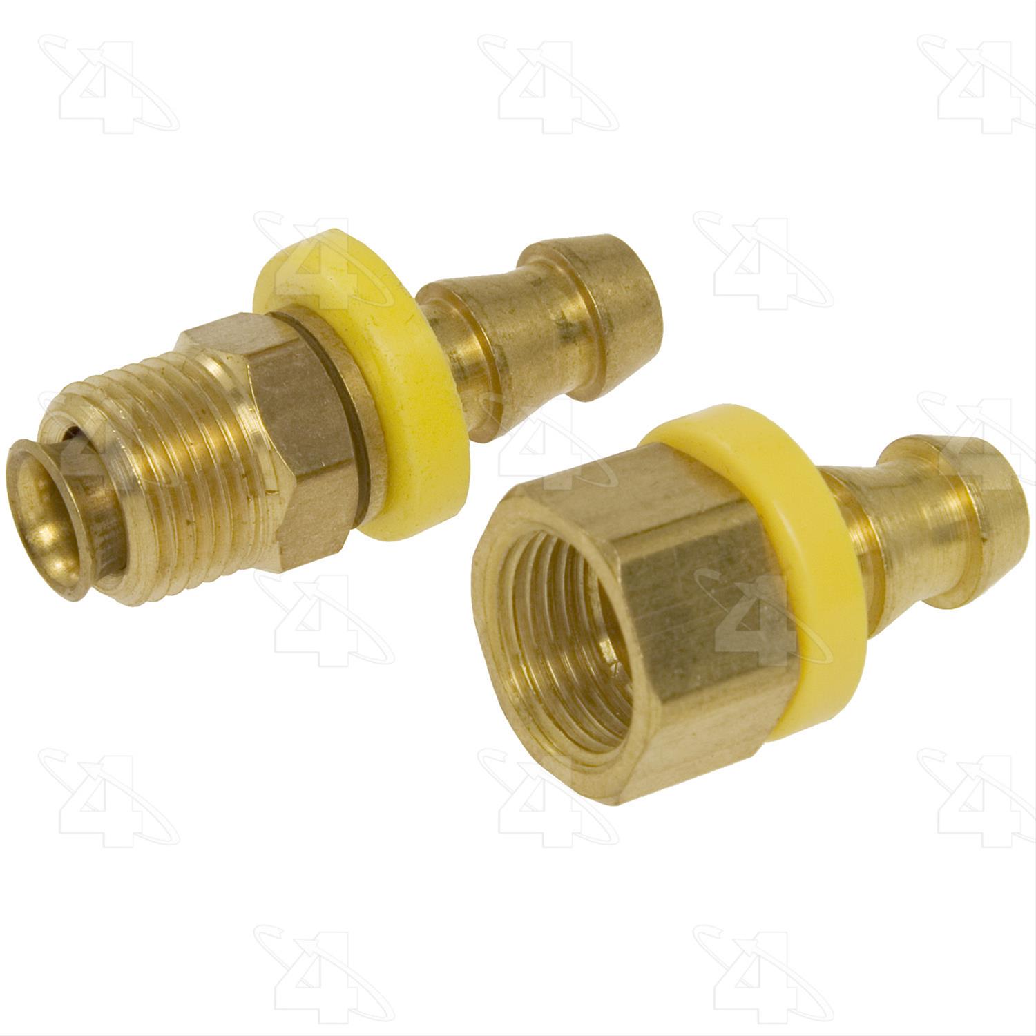 Four Seasons 17856 Straight Compression A/C Fitting - For Split System Air Conditioning