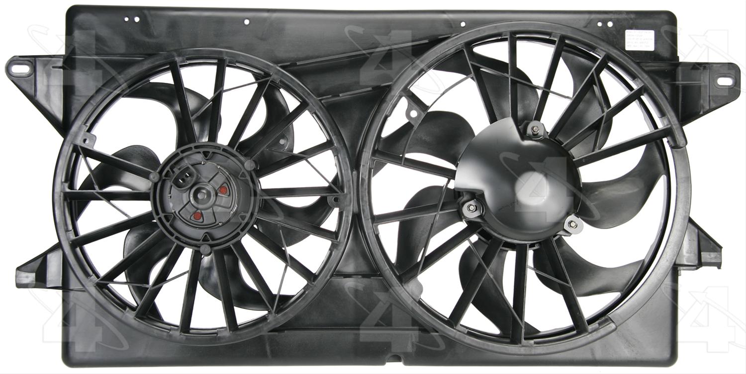 Xr4ti Radiator Four Seasons 75300 Four Seasons Radiator and Condenser Fan Motor ...