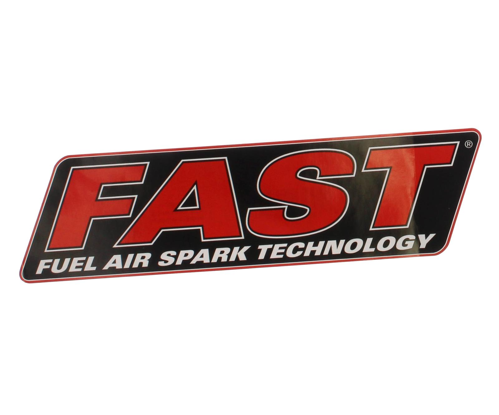 FAST Contingency Decals 30046 Decal, Vinyl, Logo, 12 in. Length, Each