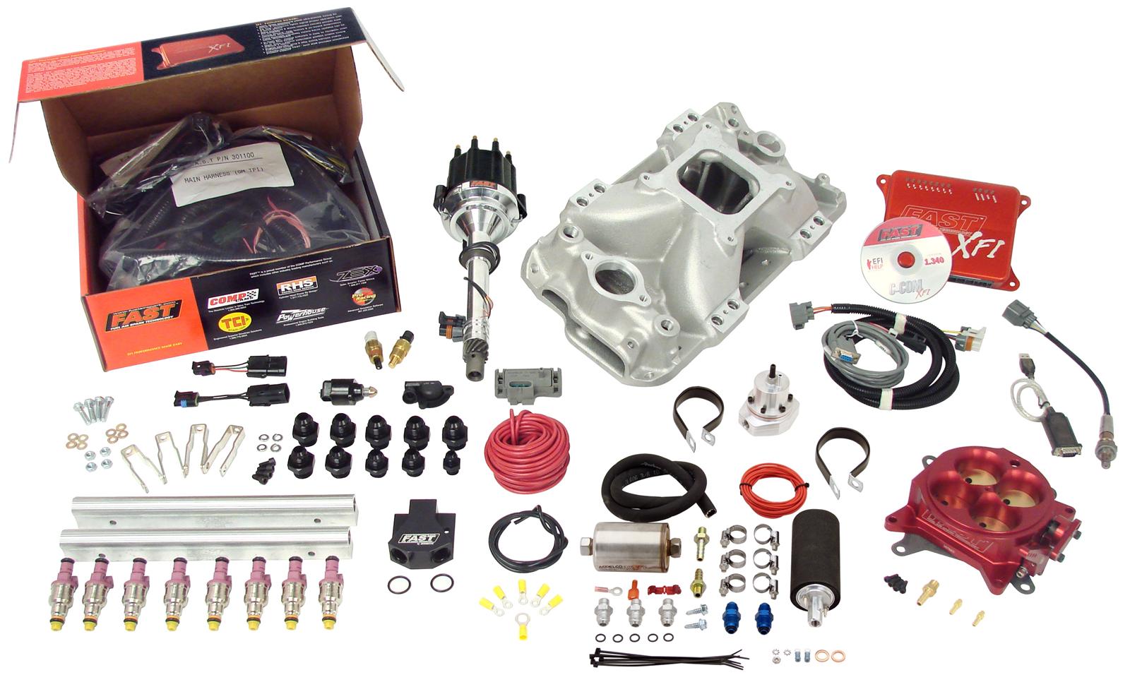 FAST 3012350-05 FAST XFI 2.0 Multi-Port Complete Fuel Injection