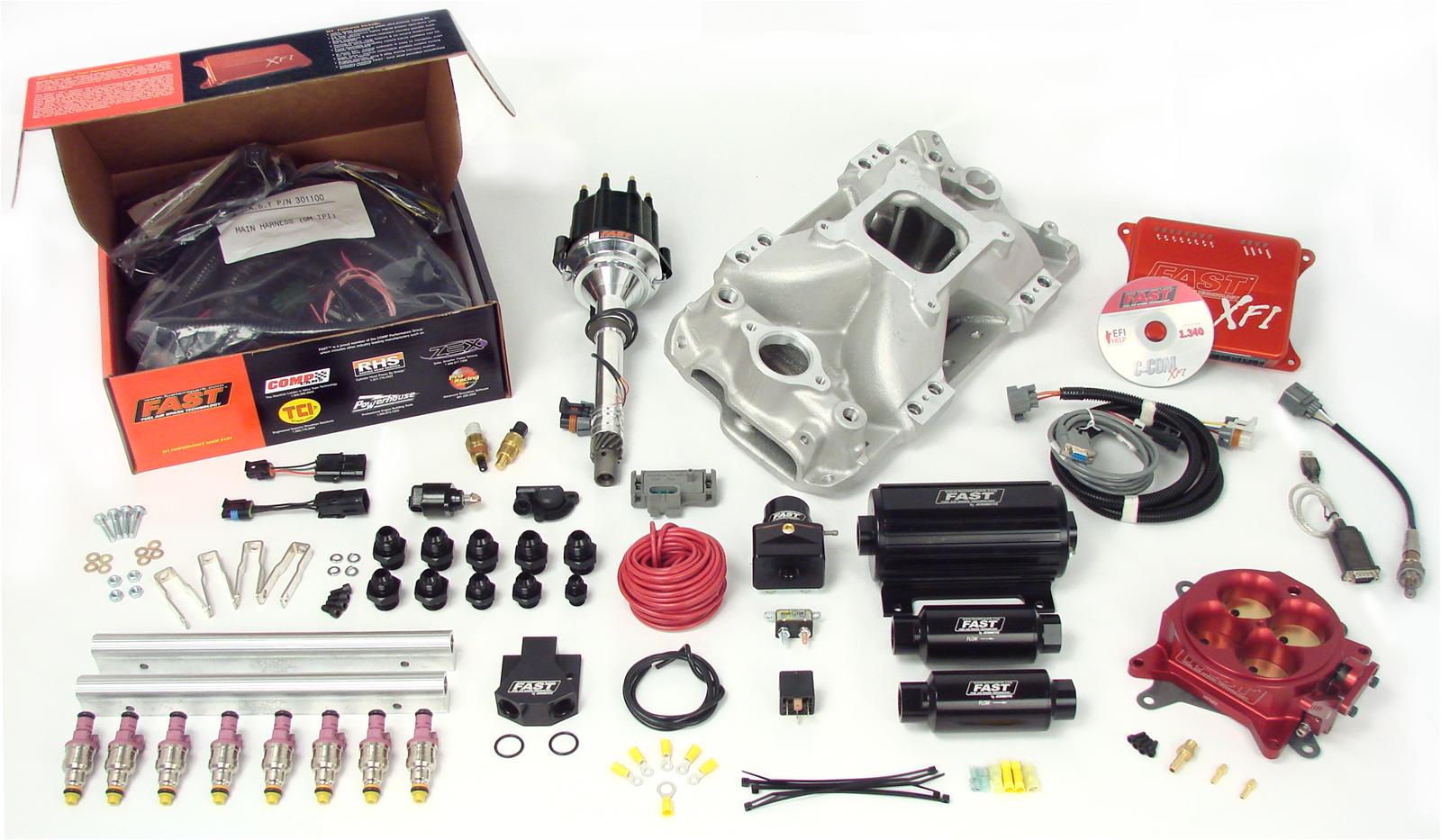 FAST 301235010 FAST XFI 2.0 MultiPort Complete Fuel Injection Systems