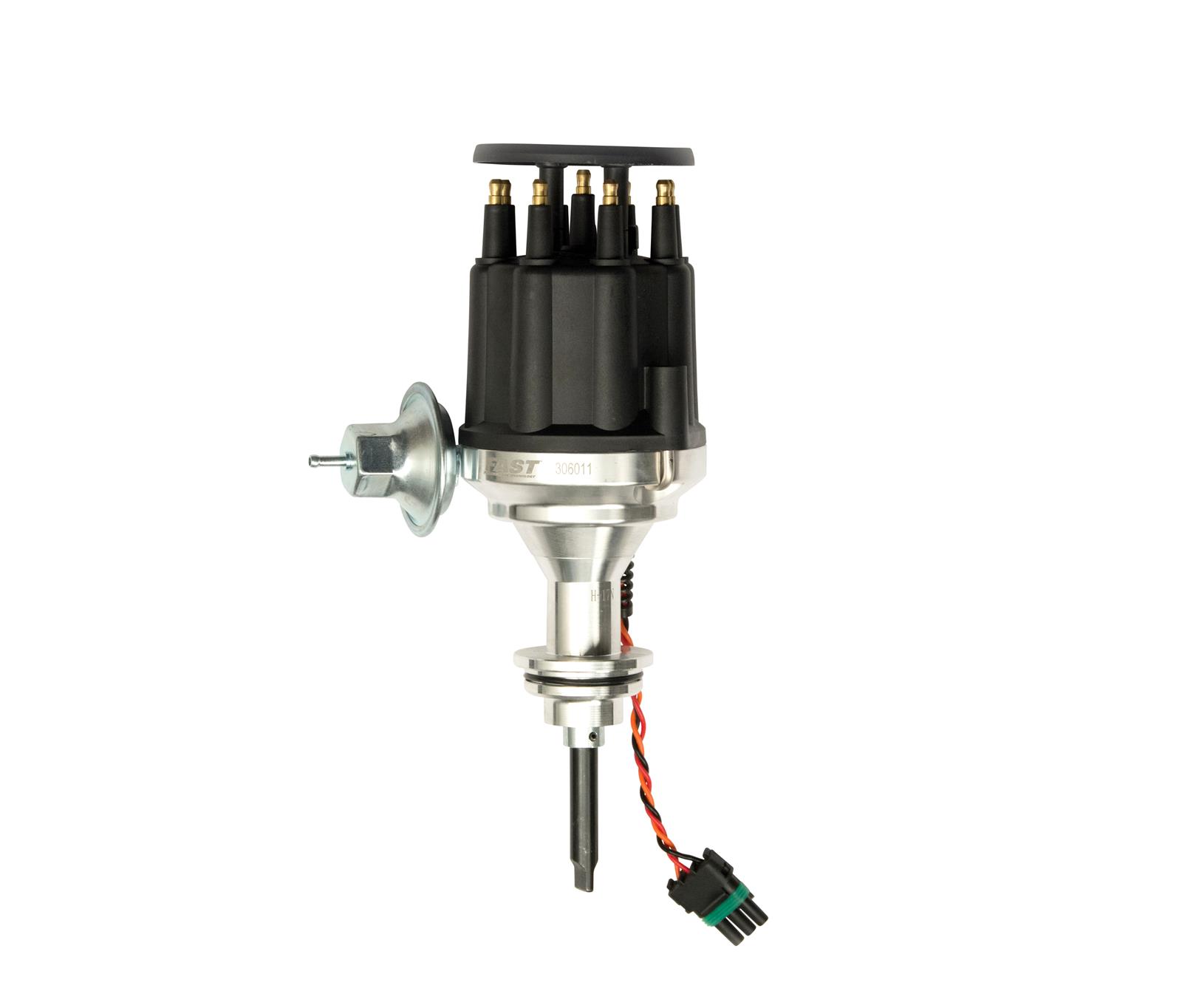 FAST XDi EZ-RUN Distributors 306011 Distributor, Mopar, Small Block, Male/HEI, EZ-Run, Billet Aluminum, Each