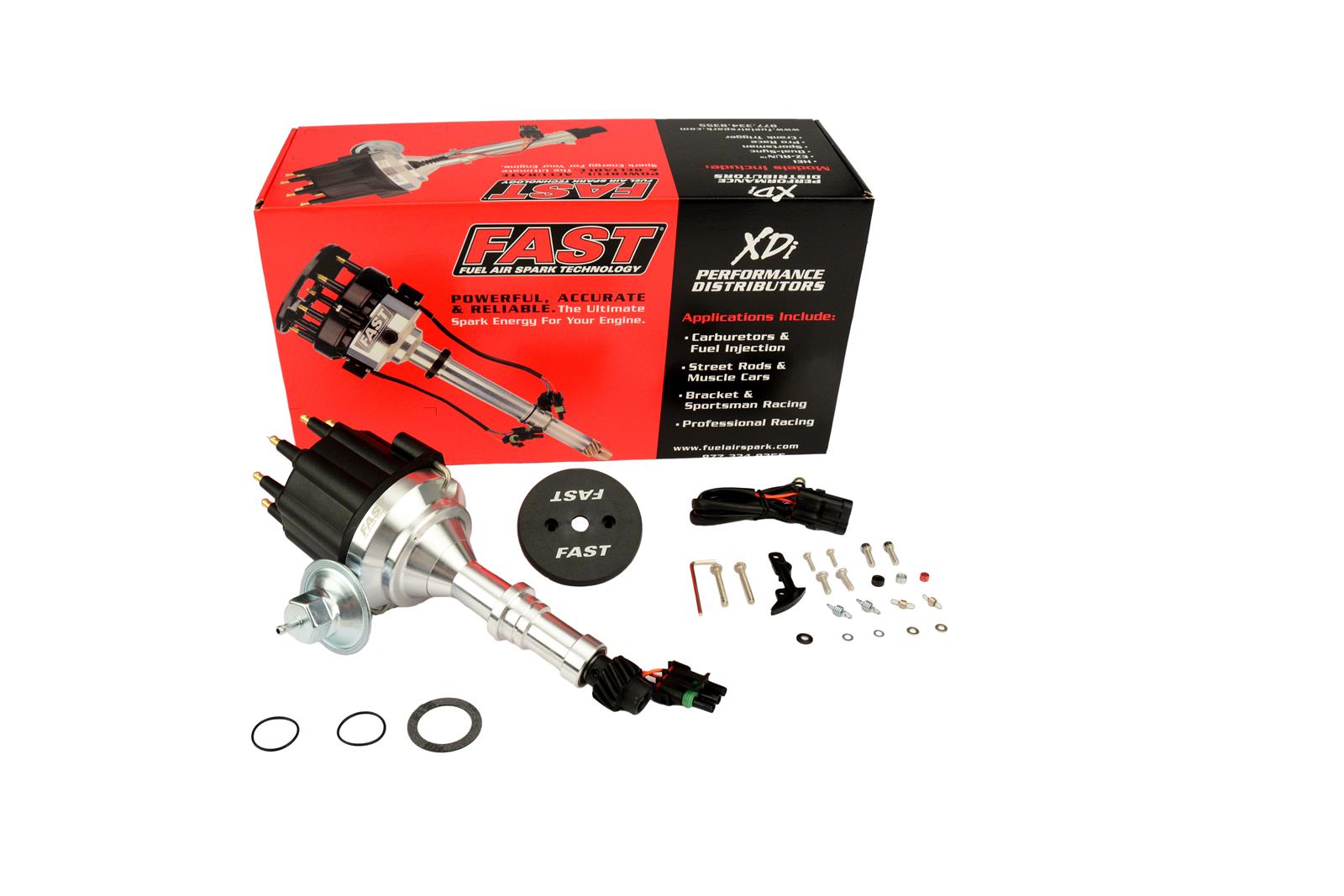 FAST XDi EZ-RUN Distributors 306019 Distributor, Buick, Male/HEI, EZ-Run, Billet Aluminum, Each thumbnail 2
