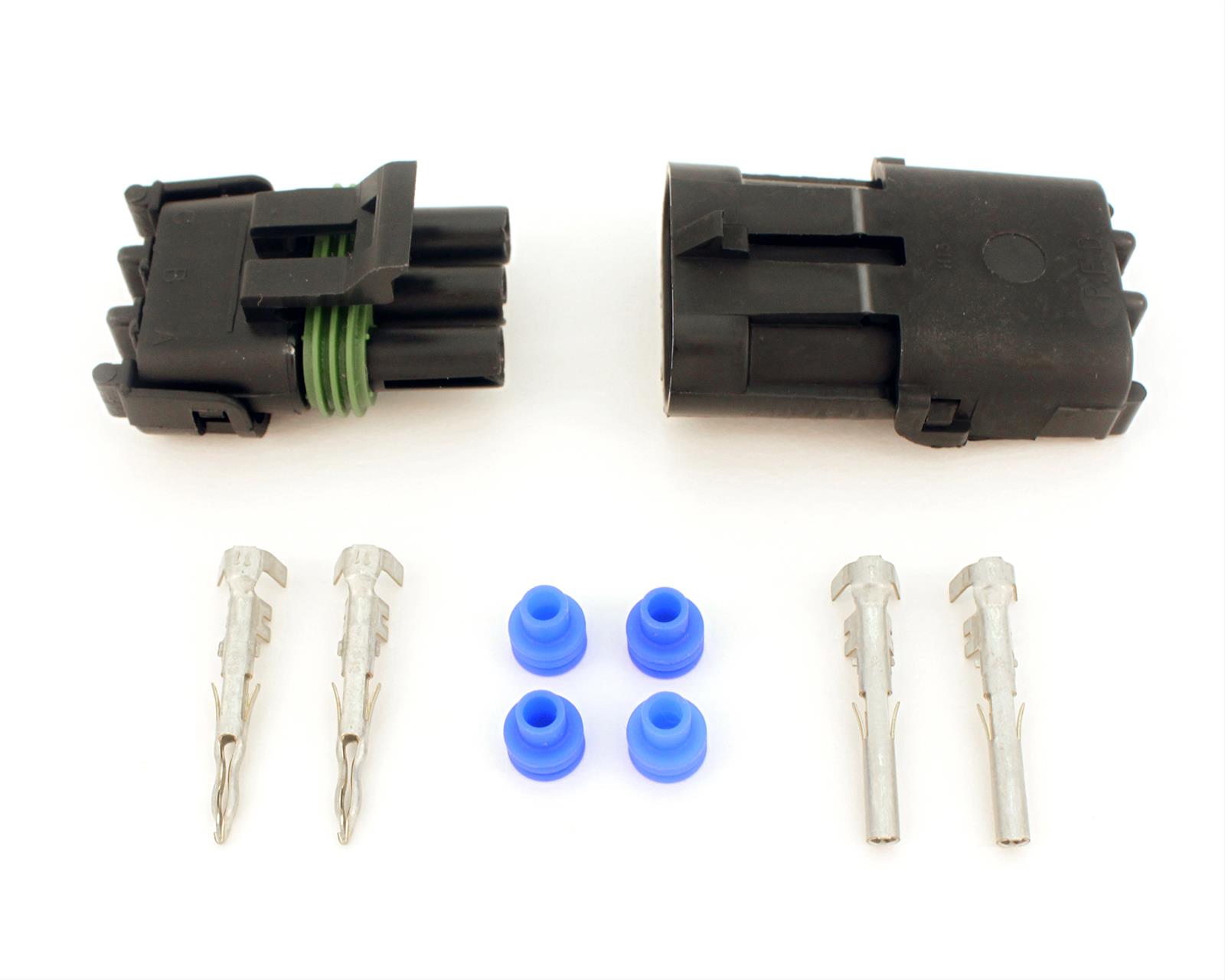 FAST Wiring Connectors 6000-6723 Weatherpak 3 Pin Plug Kit