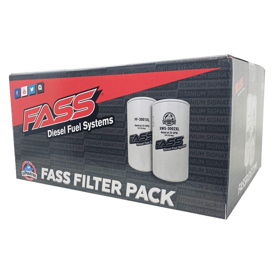 FASS Fuel Systems FP3000XL FASS Fuel Systems Filter Packs Summit Racing