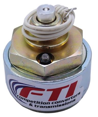 FTI Performance Trans-Brake Solenoids F2515 Automatic Transmission Solenoid, Steel, Zinc Finish, Powerglide, Each