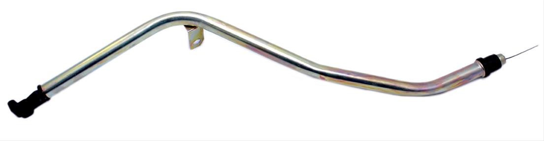 FTI Performance Locking Transmission Dipsticks F2554 Fluid Dipsticks, Locking, Bellhousing Mount, Case Entry, Tube, Black Handle, 26.250 in. Length, Chevy, Powerglide, Each