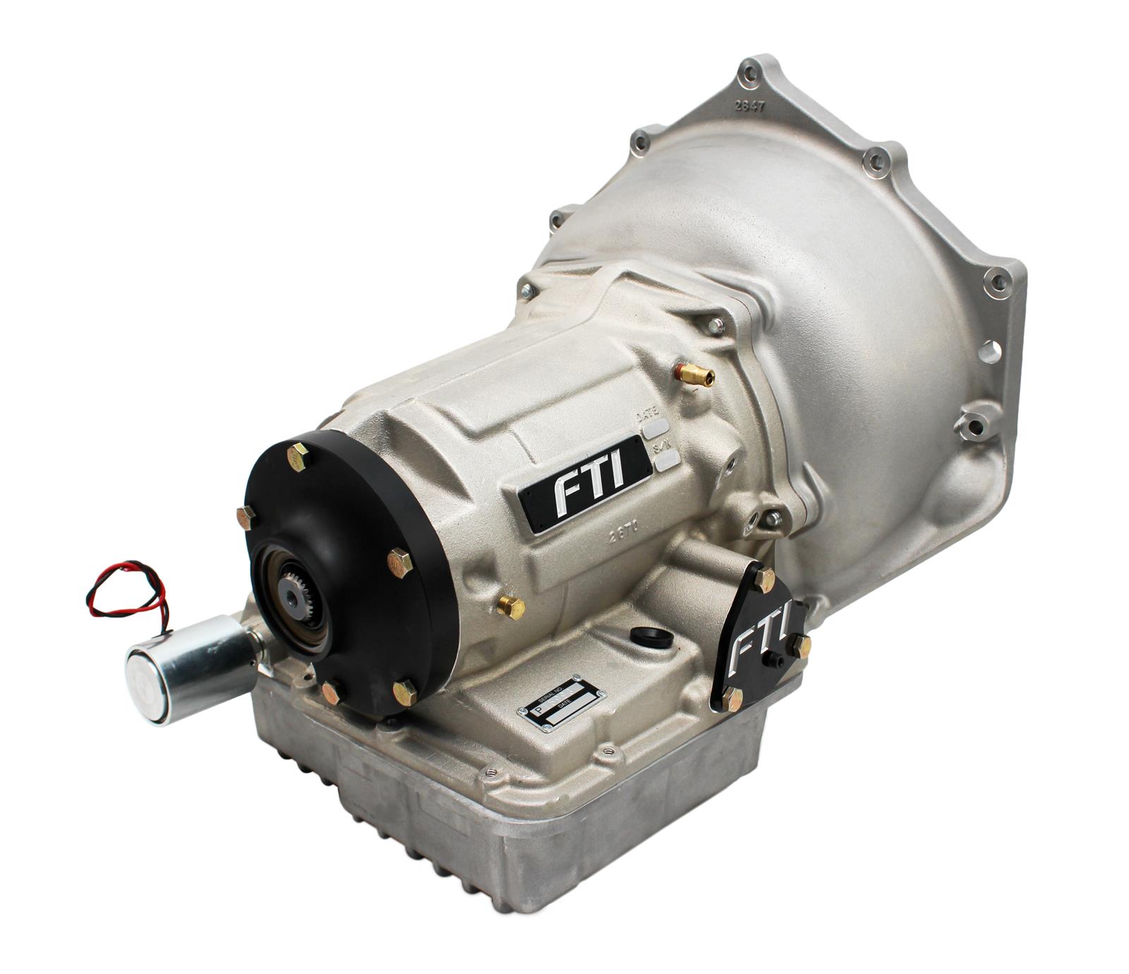 FTI Powerglide Transmission - Level 5 - 1500HP - Aftermarket Case - Short - Pro Transbrake - GM Bell