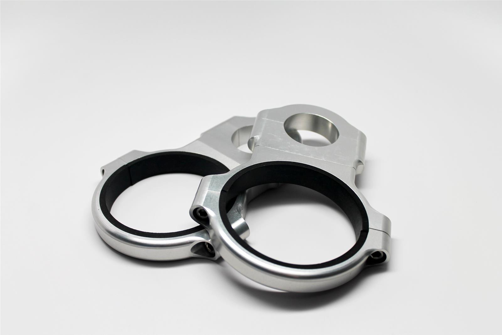 Fuelab Cage Mount Fuel Pump Billet Bracket Set - (2) Brackets for Each Pump