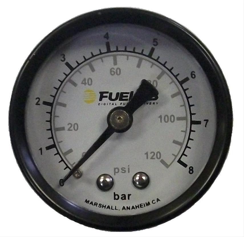 FUELAB 71511 FUELAB Analog Fuel Pressure Gauges Summit Racing