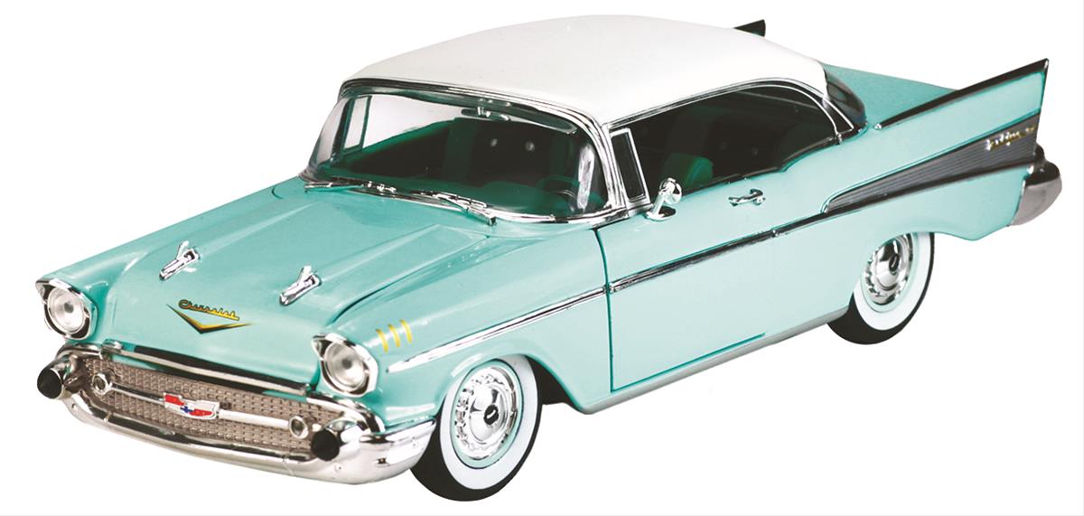 1957 chevy bel air diecast model