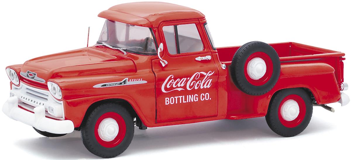 Summit Gifts 50300-APACHE 1:24 Scale Coca-Cola 1959 Chevy Apache Diecast  Model | Summit Racing