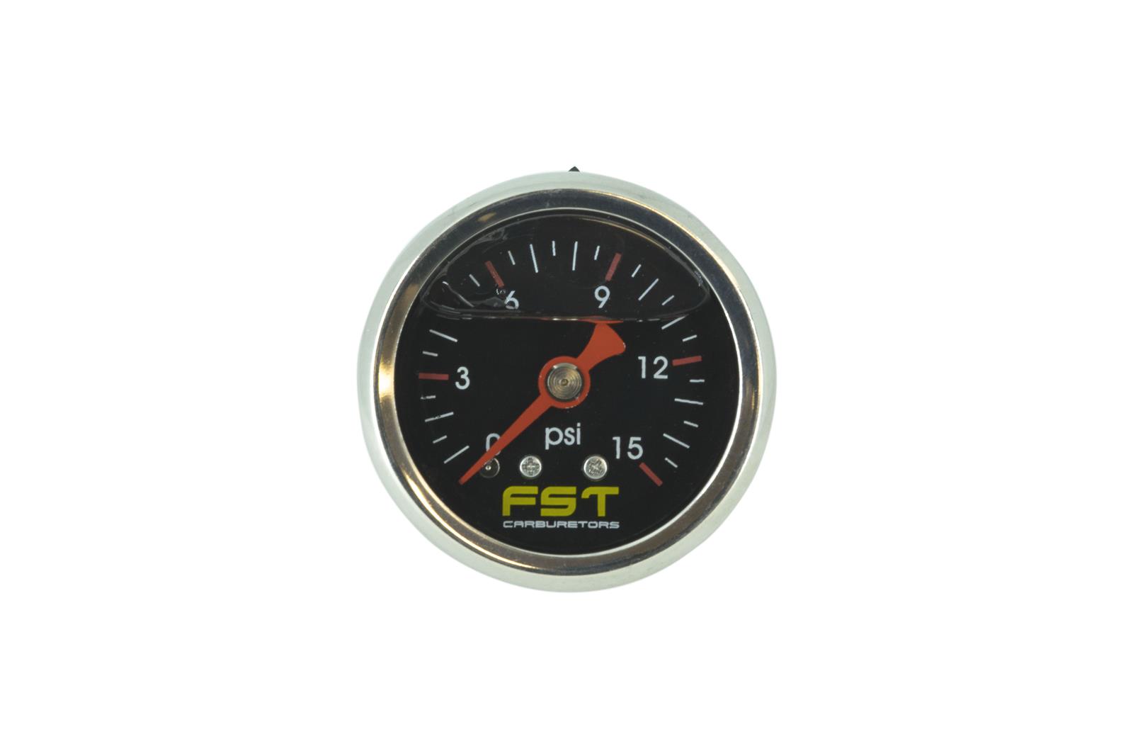 FST Carburetors 49161 FST Performance Fuel Pressure Gauges | Summit Racing