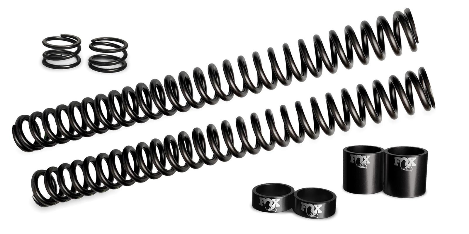 Fox Shox Powersports Shock and Strut Components 897-27212 FORK SPRING KIT, FORK SPRING KIT TOURING 49MM LOWERED