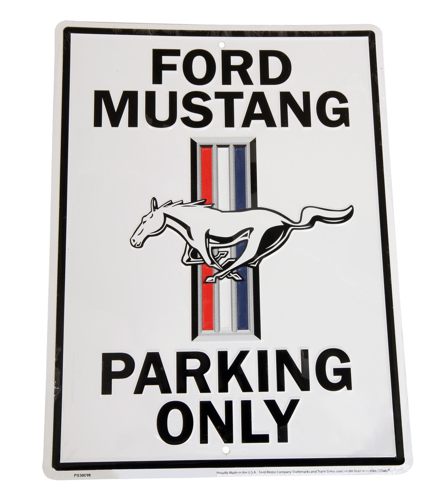 Summit Gifts SPAFM16 Ford Mustang Parking Sign Summit Racing