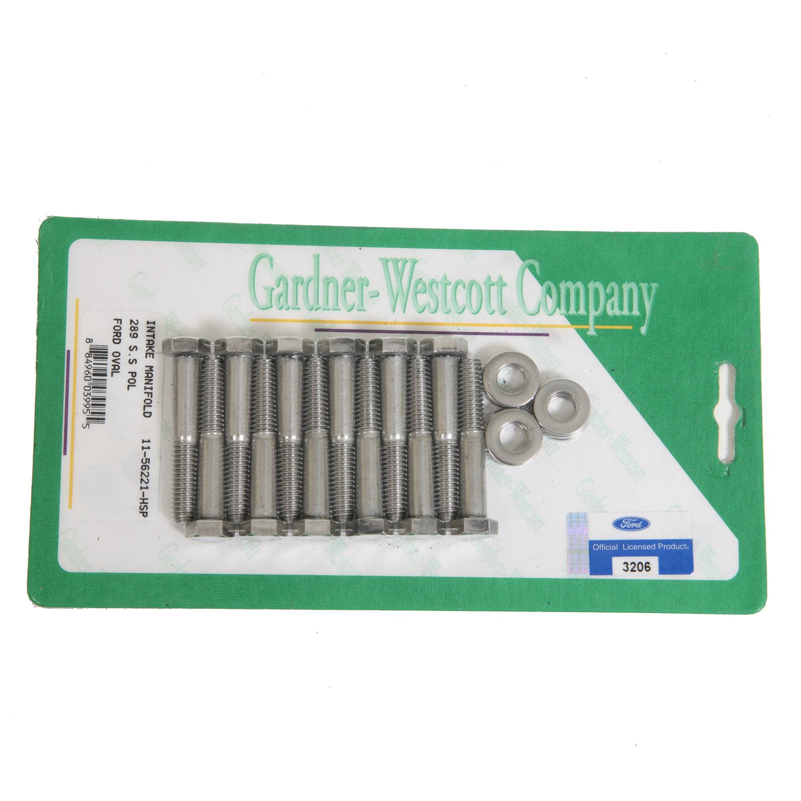 GardnerWestcott Company 1156221HSP GardnerWestcott Intake Manifold Bolt Kits Summit Racing
