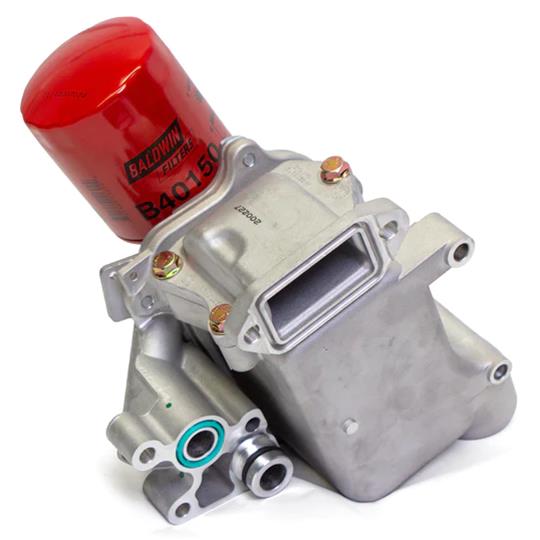 Banks Power Oil Cooler Upgrade Kits 13252 Systems, Banks, Kit, Assembly, Adapter, Gaskets, Hardware, with AMSOIL Filter, Chevy, GMC, 6.6L, Duramax, Kit thumbnail 5