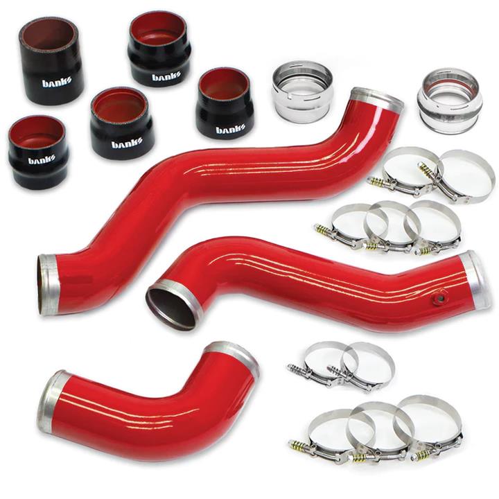 Banks Power 2020 GM 2500/3500 6.6L L5P Boost Tube Upgrade Kit - Red thumbnail 2