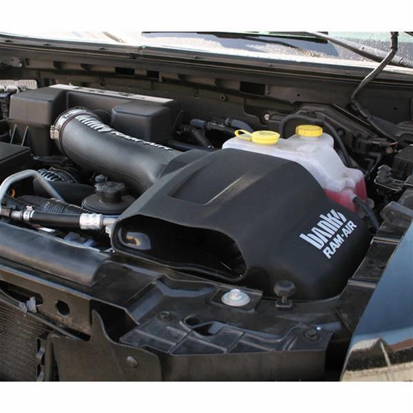 Banks Power Ram-Air Intake Systems 41882-D Air Intake, System, Black Polyethylene Tube, Synthetic Filter, Dry, Black, Ford, F150, 6.2L, Kit thumbnail 2