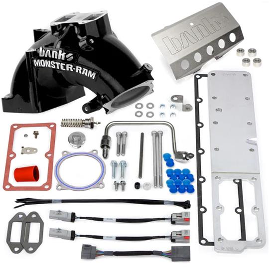 Banks Power 13-18 Ram 6.7L Monster-Ram Intake System Gen-2 w/Fuel Line - Black w/Heater System thumbnail 2