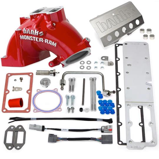 Banks Power 19-24 Ram 2500/3500 6.7L Diesel Monster-Ram Intake System - Red thumbnail 2