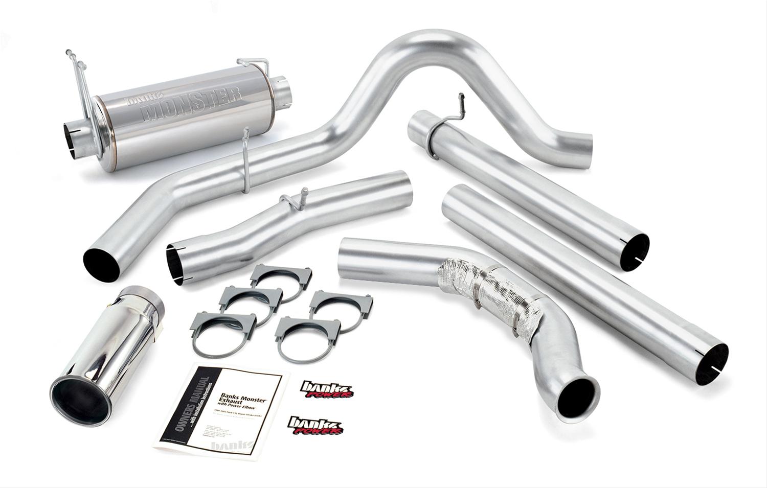 Banks Power 48653 Banks Power Monster Exhaust Systems Summit Racing