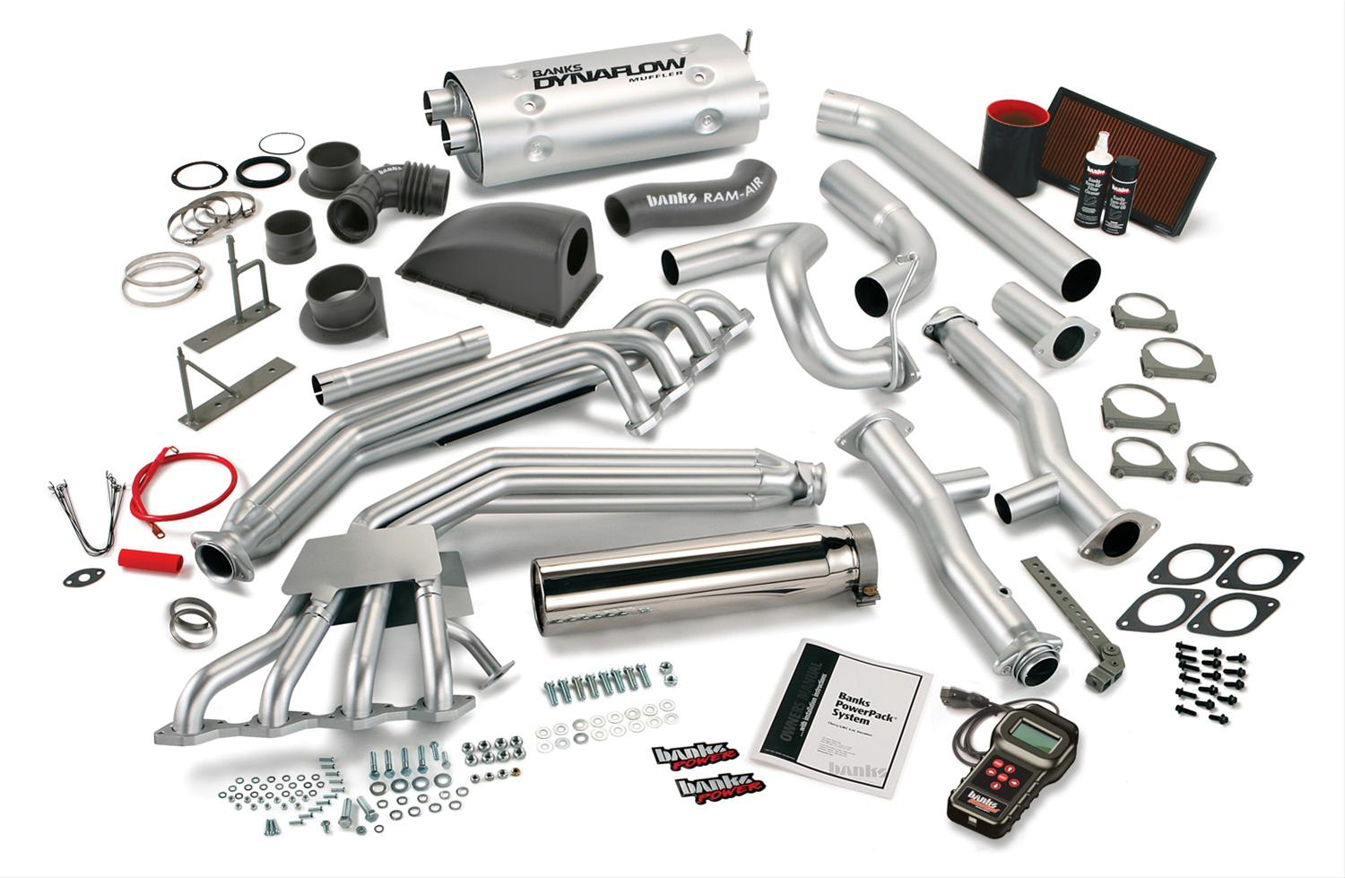 Banks Power 05-08 GM 8.1L Mh-W24 (L-Exit) PowerPack System W/AutoMind