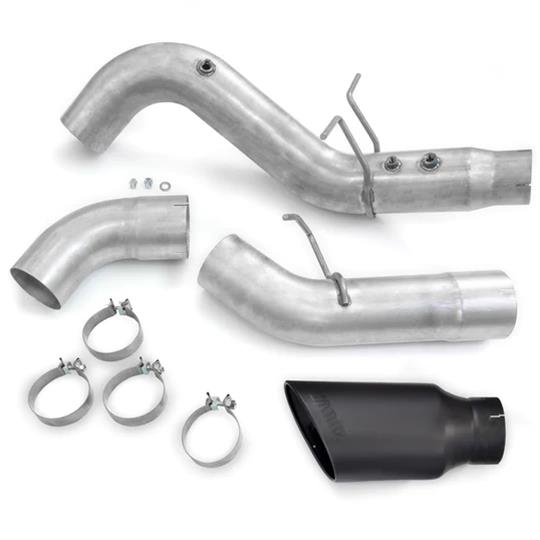 Banks Power Monster Exhaust Systems for 2020-2023 SILVERADO 3500 HD - 49809-B Systems, Monster, Particulate Filter Back, Single, Steel, Aluminized, Side Exit, Black Tip, Chevrolet, GMC, 6.6L, Kit thumbnail 2