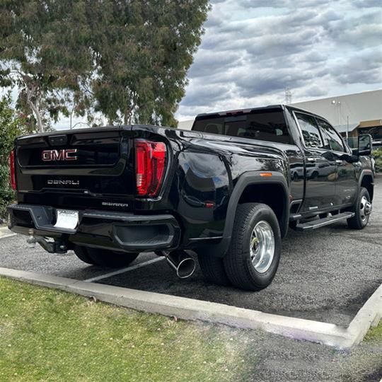 Banks Power 20-23 Chevy/GMC Duramax DRW Crew Cab 5.0in Monster Exhaust w/ S/S Chrome Tip thumbnail 2