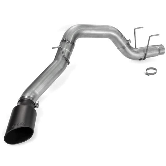 Banks Power 19-23 Dodge RAM Monster Exhaust 5.0in Single 6.7L MCSB DRW w/ SideKick Black Tip thumbnail 2