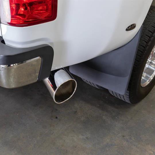 Banks Power Monster Exhaust Systems 49834 Systems, Monster, Particulate Filter Back, Single, Steel, Aluminized, Side Exit, Chrome Tip, Dual Rear Wheels, Chevy, GMC, 6.6L Diesel, Kit thumbnail 2