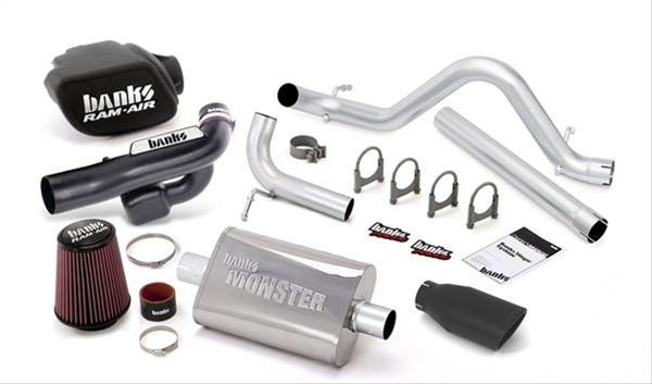 Banks Power 12-15 Jeep 3.6L Wrangler (All) 4dr Stinger Sys (no AutoMind) - SS Single Exh w/ Blk Tip