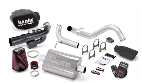 Banks Power 12-14 Jeep 3.6L Wrangler (All) 2dr Stinger Sys w/ AutoMind - SS Single Exh w/ Black Tip thumbnail 2