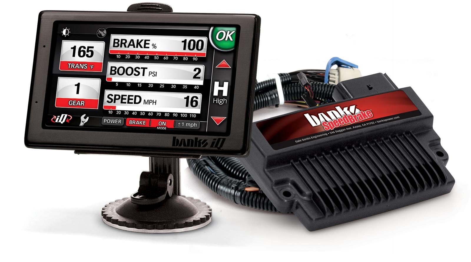 Banks Power SpeedBrake Systems 55445 Exhaust Brakes, SpeedBrake, iQ Not Included, Chevy, GMC, 6.6L, LLY to LBZ, Kit
