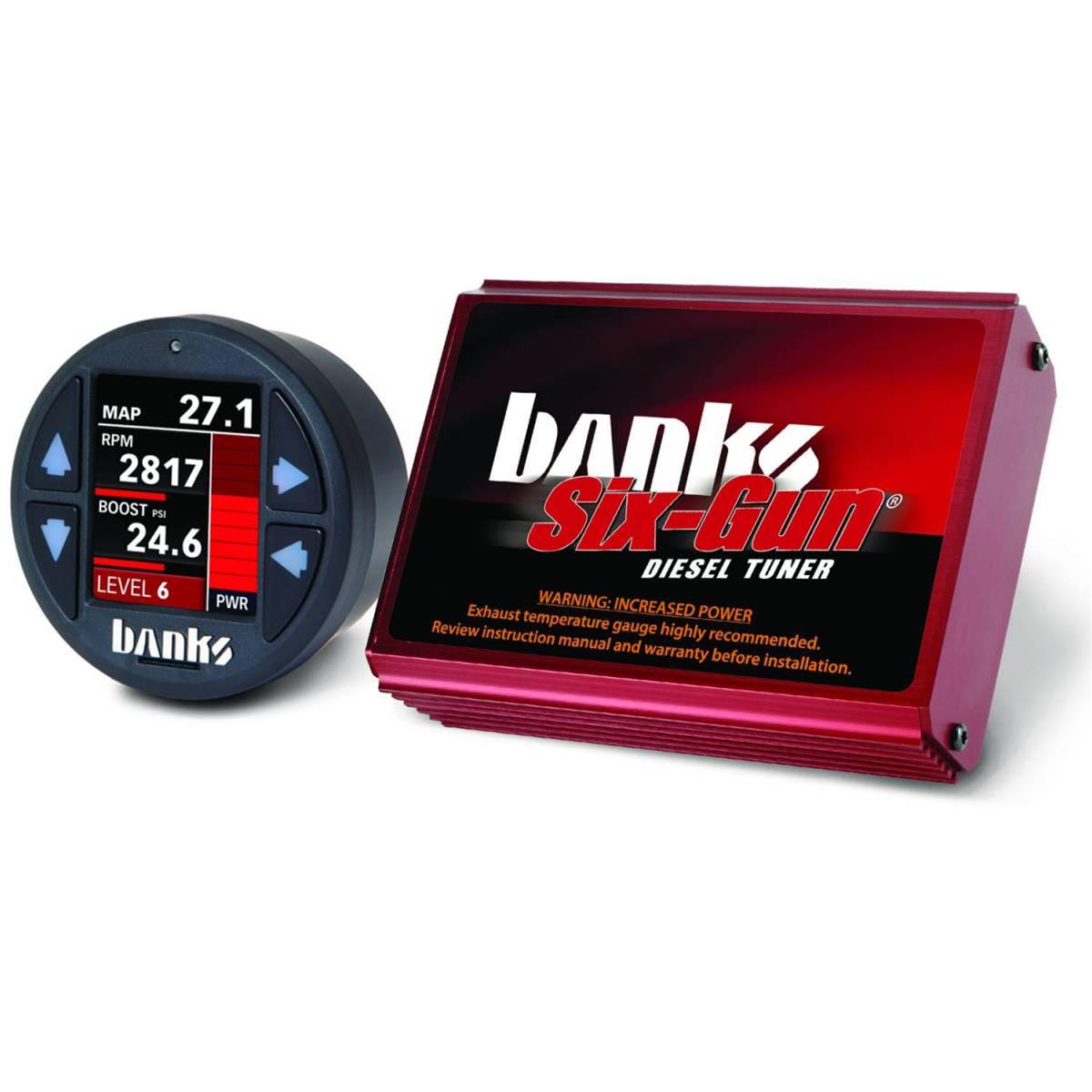 Banks Power Six-Gun Diesel Tuners with iDash SuperGauge 61410 Computer Programmers, Six-Gun, Tuner, Includes SuperGuage, Chevy, GMC, 6.6L, LB7, Kit thumbnail 2