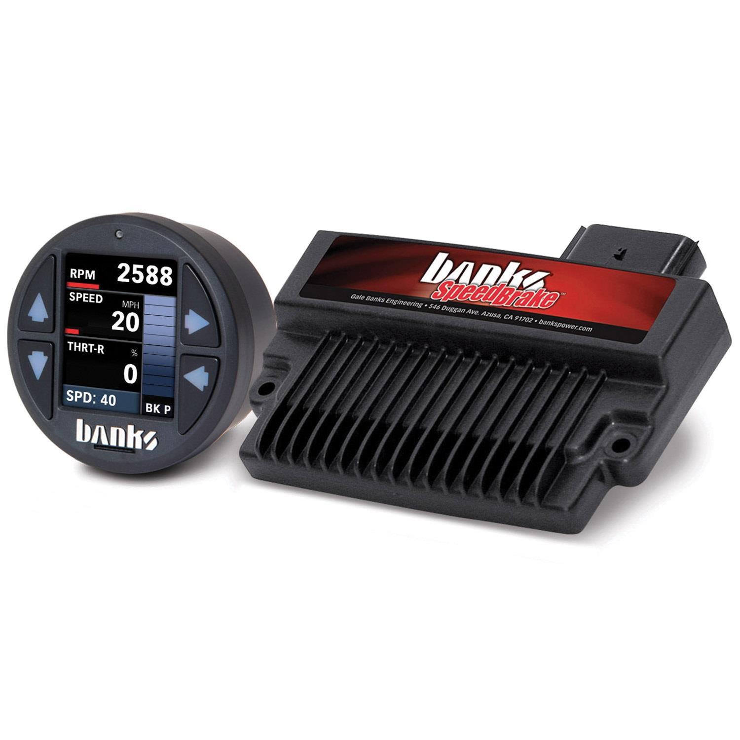 Banks Power SpeedBrake Systems with iDash SuperGauge 61431 Computer Programmers, SpeedBrake, Includes SuperGauge, Chevy, GMC, 6.6L, LLY, Automatic Transmission, Kit